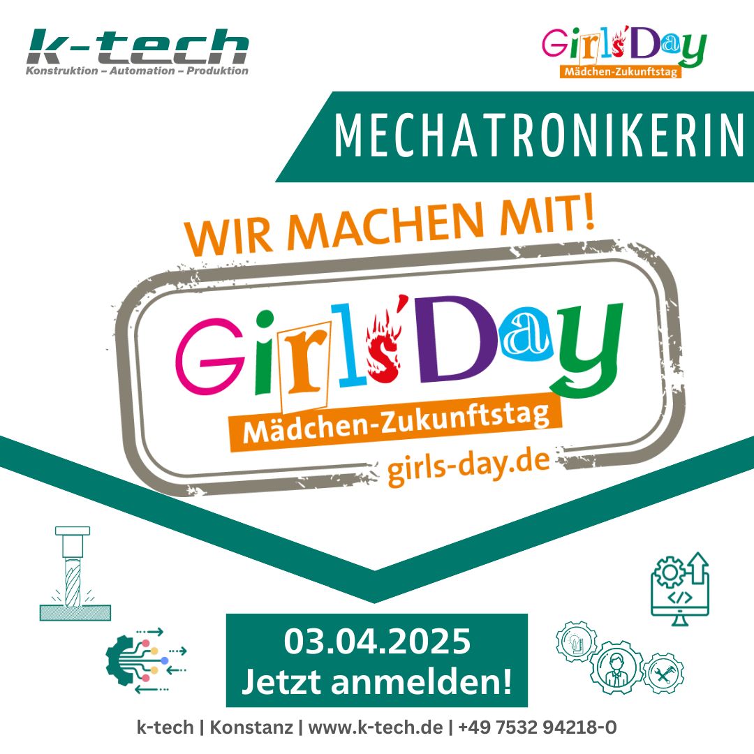 Girlsday bei k-tech Mechatronikerin