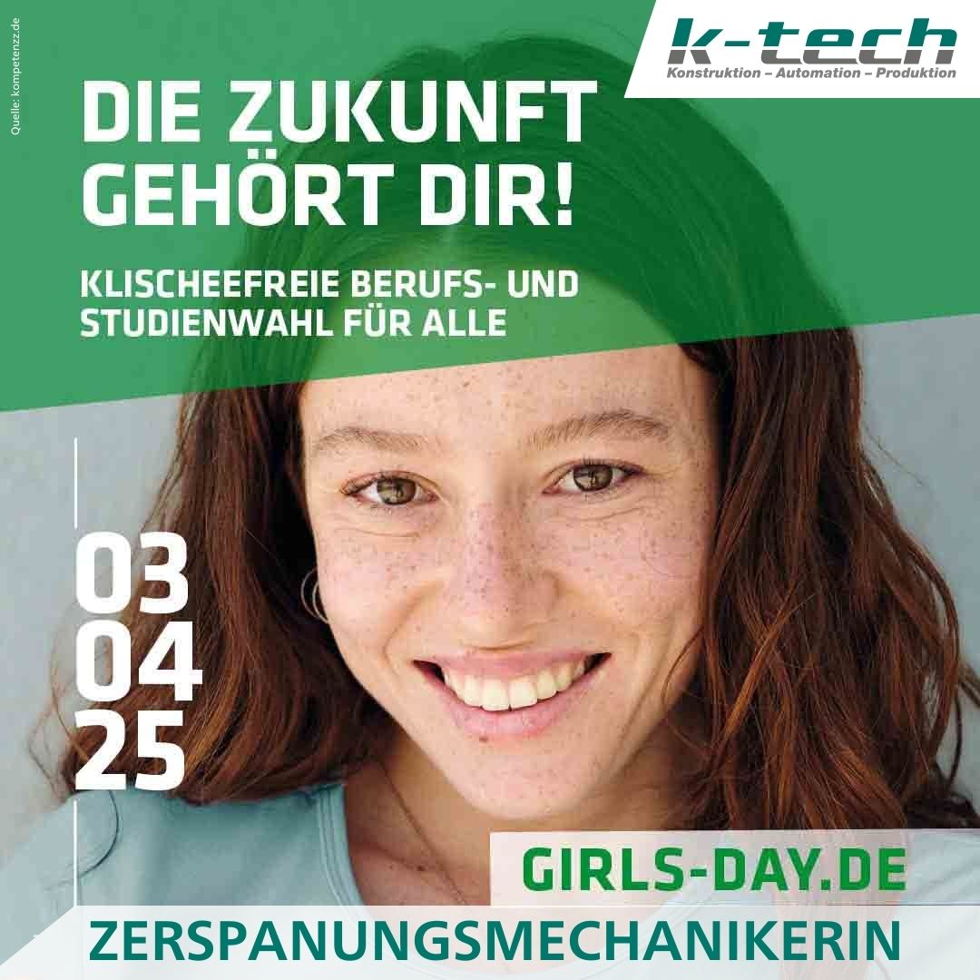 Girlsday bei k-tech Zerspanungsmechanikerin