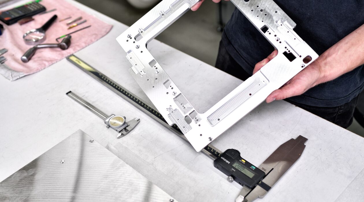 Individuelles CNC-Fertigteil aus Aluminium