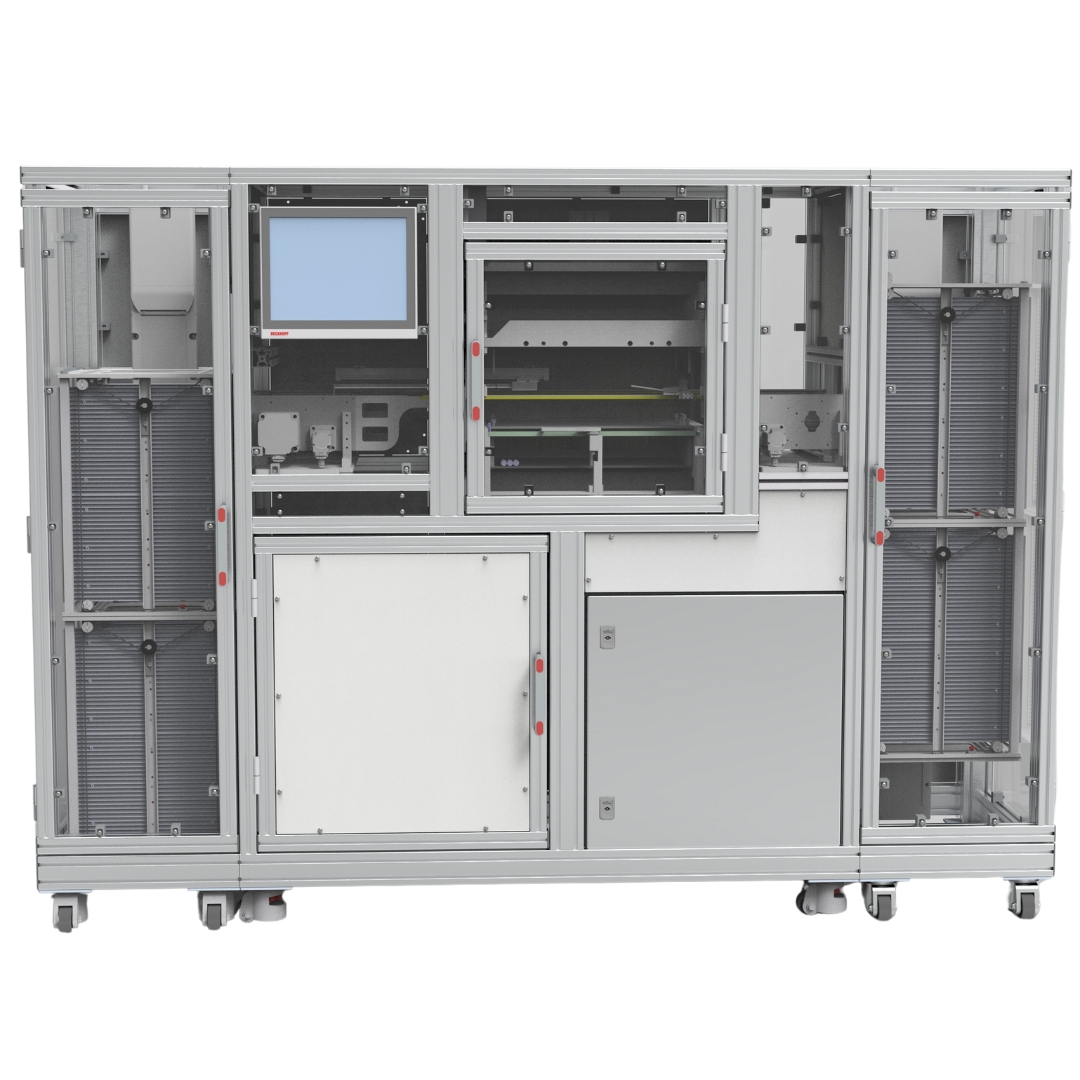 Pr&uuml;fzelle mit Band Inline Pr&uuml;fung