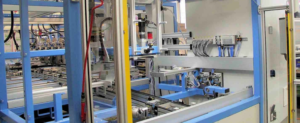 Sicherheitstechnik Bearbeitungszelle Lichtschranken