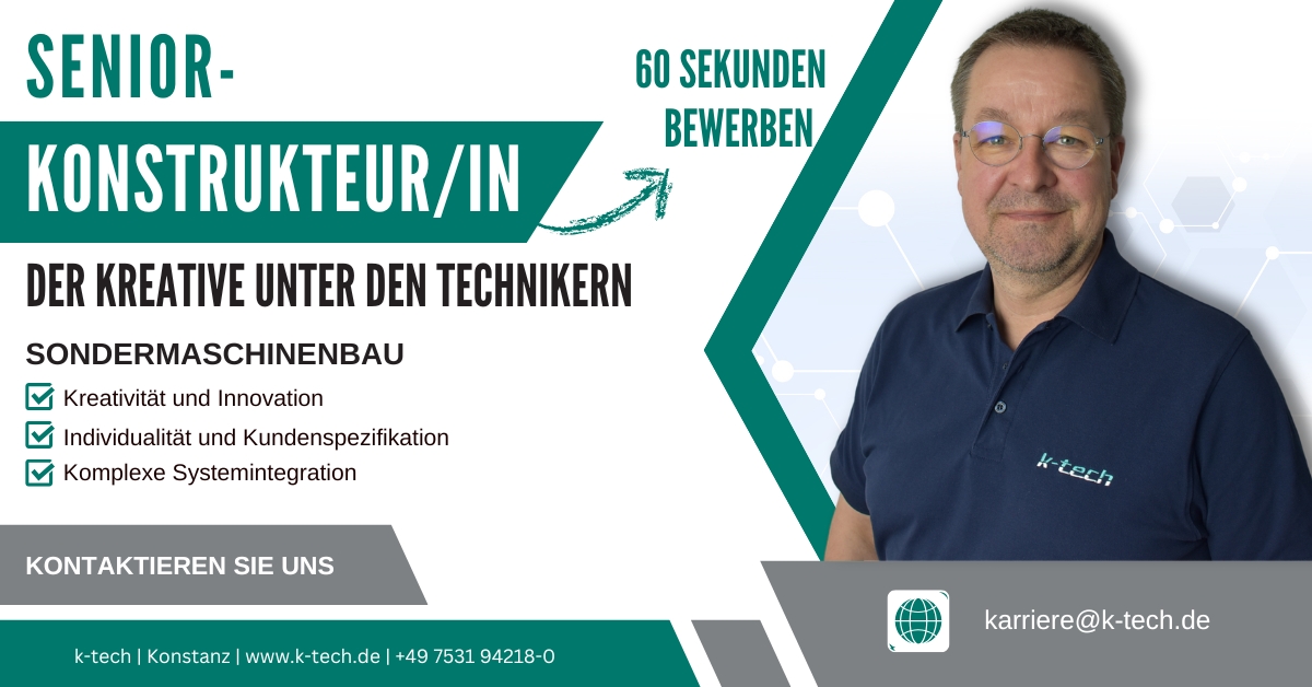 Senior Konstrukteur im Sondermaschinenbau 5